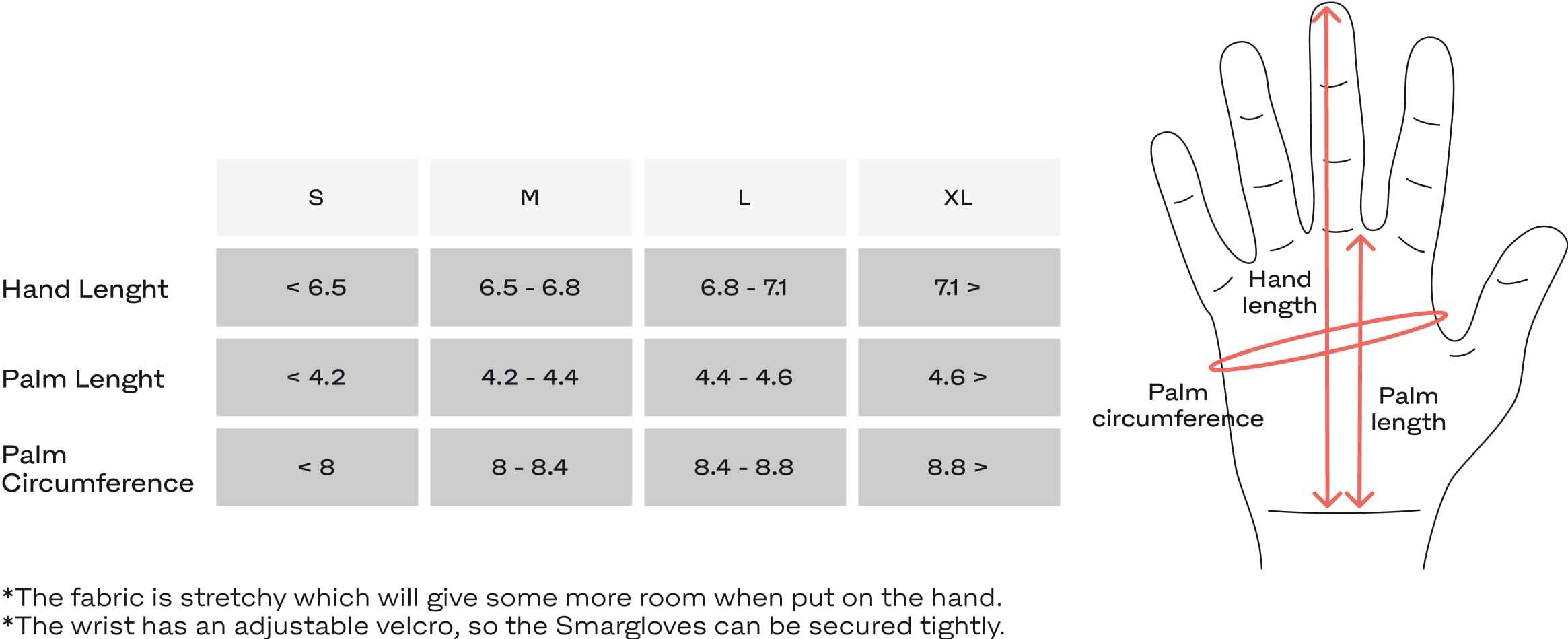 Size Guide - Leather Next